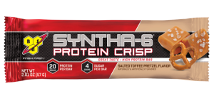 BSN SYNTHA 6 CRISP BAR 12/55g (SALTED TOFFEE PRETZEL)