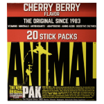 UNI ANIMAL PAK STICKS 20/1srv (CHERRY BERRY)