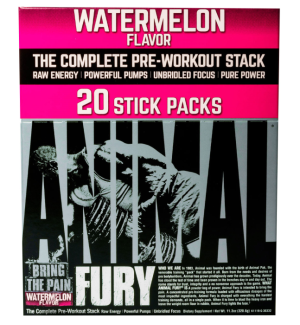 UNI ANIMAL FURY STICKS 20/1srv (WATERMELON)