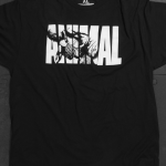 UNI ANIMAL FURY T LARGE (BLACK)