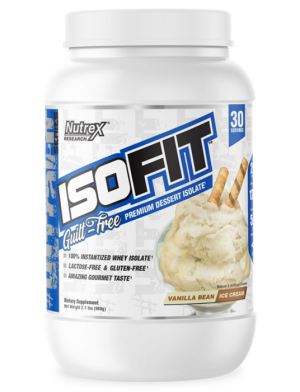 NT ISOFIT ISOLATE 2.2lb 30srv (VANILLA BEAN ICE CREAM)