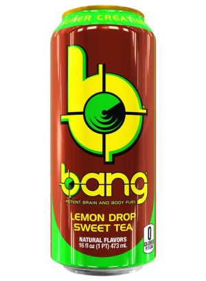 VPX BANG TEA 12/16oz (LEMON DROP SWEET TEA)