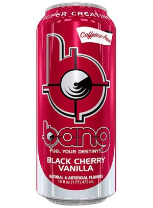 VPX BANG CAFFEINE FREE 12/16oz (BLACK CHERRY VANILLA)