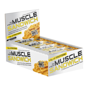 MF MUSCLE SANDWICH 12/57g (PEANUT BUTTER CHOCOLATE)