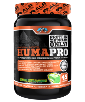 ALRI HUMAPRO POWDER 334g (GREEN APPLE CANDY)