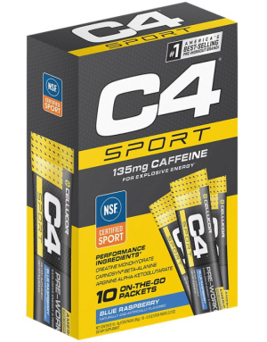 CE C4 SPORT STICK PACKS (BLUE RASPBERRY)