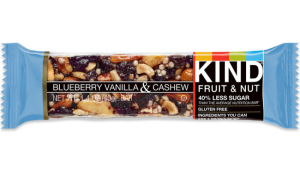 KD KIND BARS 12/1.4oz (BLUEBERRY VANILLA & CASHEW)