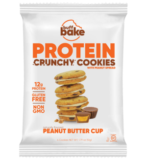 BFB SANDWICH COOKIES 8/51g (PEANUT BUTTER CUP CRUNCHY)