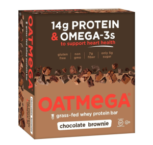 OM OATMEGA BAR 12/1.8oz (CHOCOLATE BROWNIE)