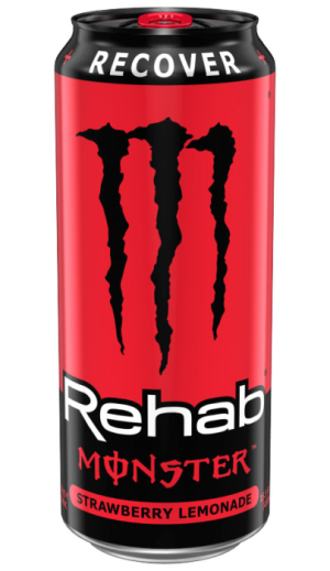 MONSTER REHAB 24/15.5oz (STRAWBERRY LEMONADE)