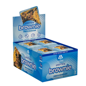 APR PRIMEBITES BROWNIES 12/65g (COOKIES AND CREAM)