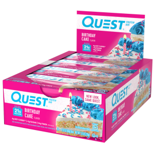 QUEST BARS 12/60g (BIRTHDAY CAKE)