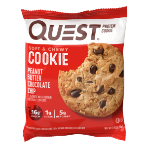 QUEST PROTEIN COOKIE 12/2.04oz (PEANUT BUTTER CHOC CHIP)
