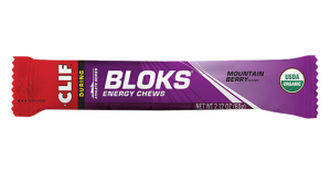 CLIF SHOT BLOKS 18/BOX (MOUNTAIN BERRY)